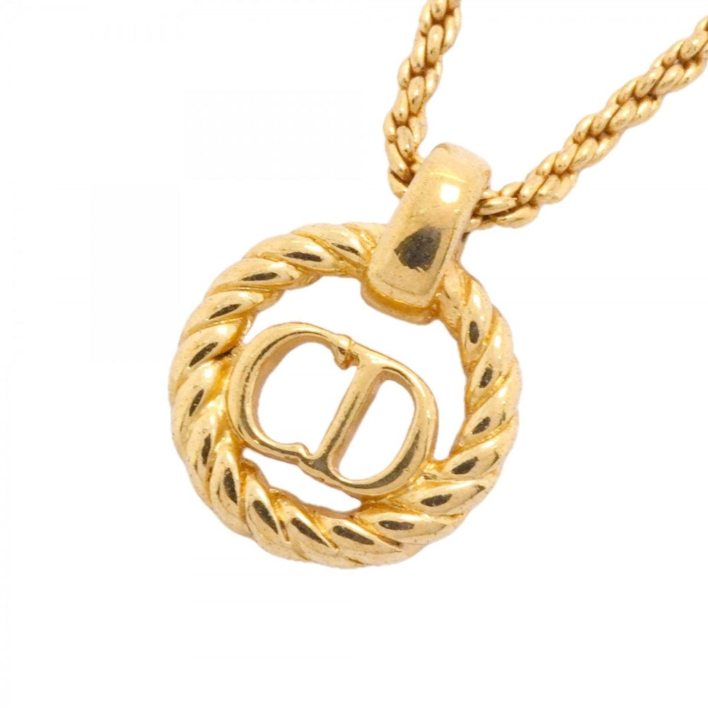 Dior Necklace CD Logo Gold Plated