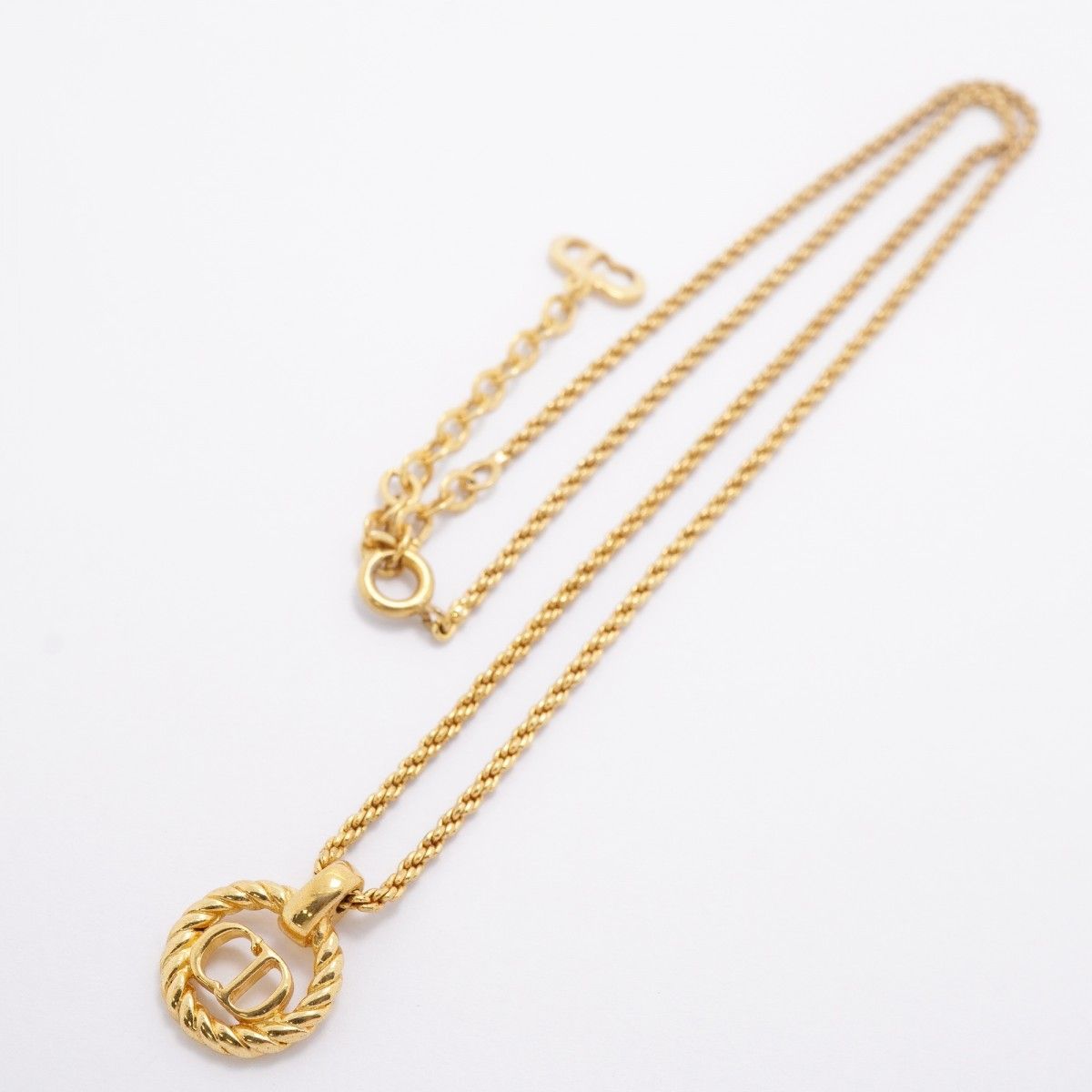 Dior Necklace CD Logo Gold Plated — view 3