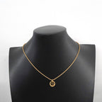 Dior Necklace CD Logo Gold Plated — view 6