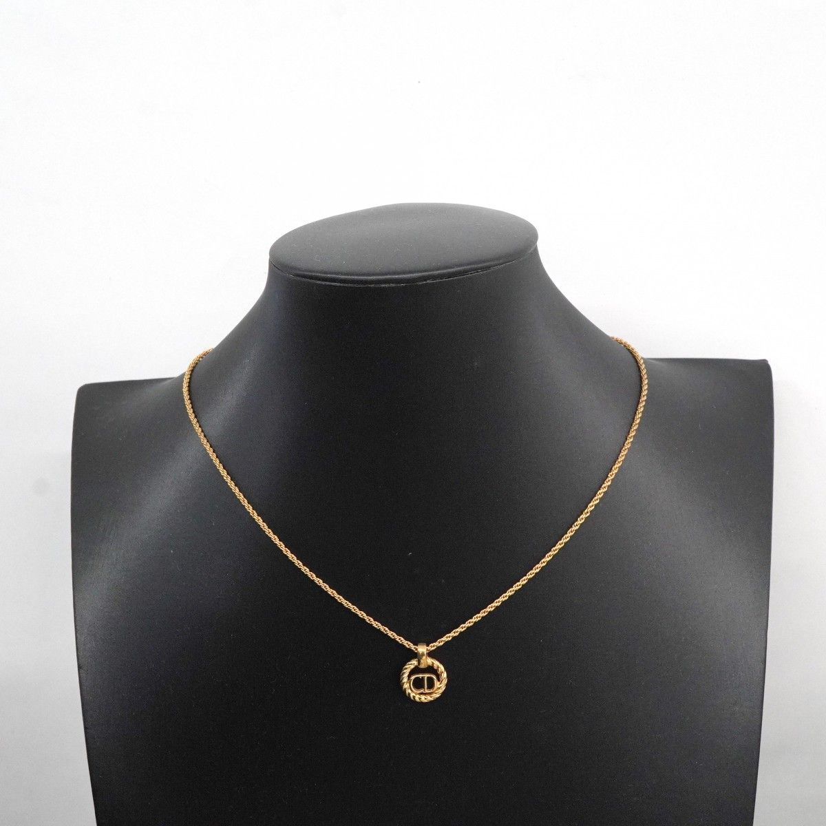 Dior Necklace CD Logo Gold Plated — view 6
