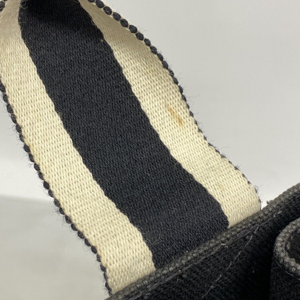 Hermes Tote Bora PM Canvas Black Silver — view 8