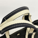 Hermes Tote Bora PM Canvas Black Silver — view 9