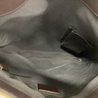 Gucci Shoulder Bag Guccissima Canvas Brown Champagne Gold — view 4