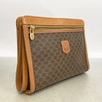 Celine Clutch Macadam Brown Gold — view 2