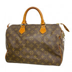 Louis Vuitton Handbag Monogram Speedy 30 Brown