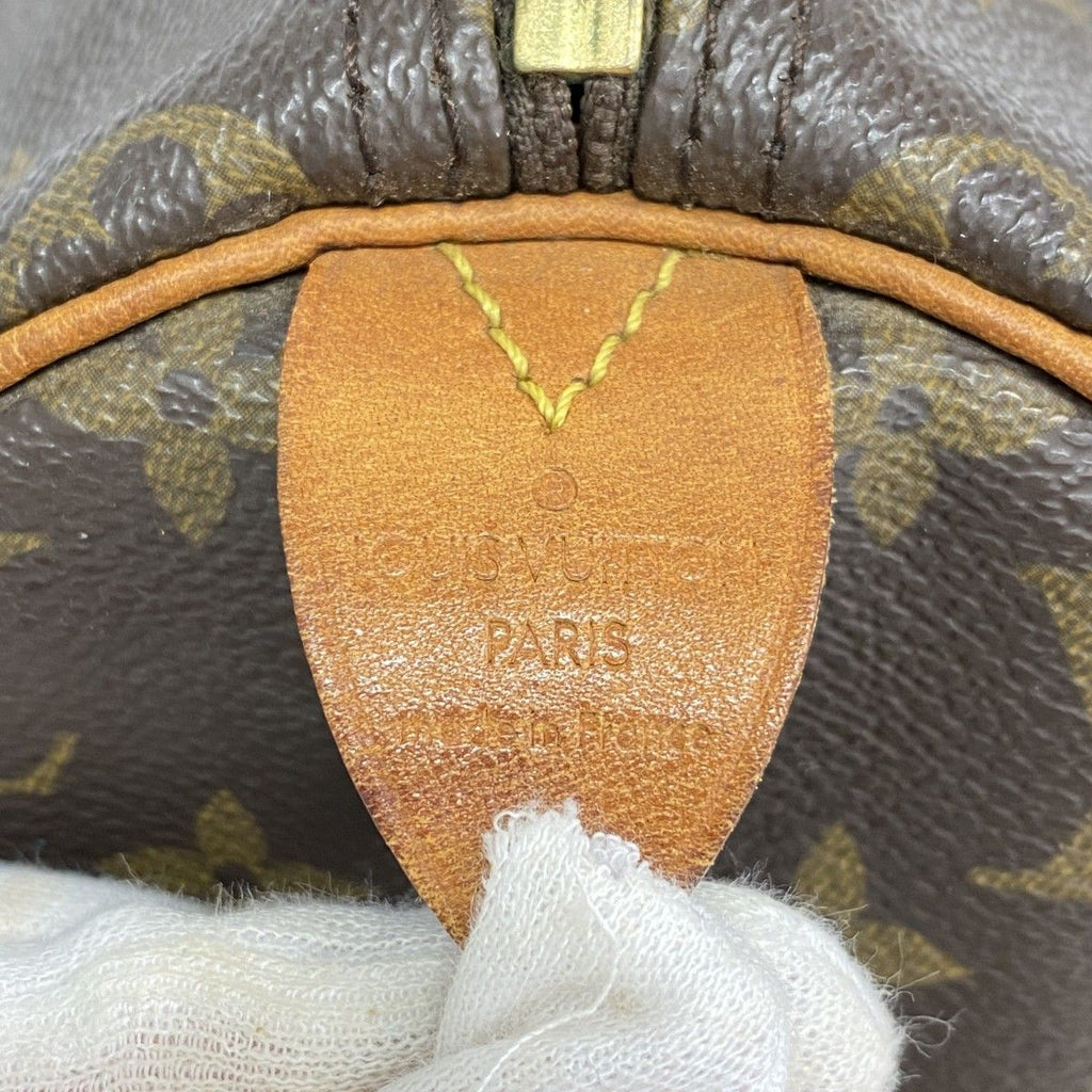 Louis Vuitton Handbag Monogram Speedy 30 Brown — view 5