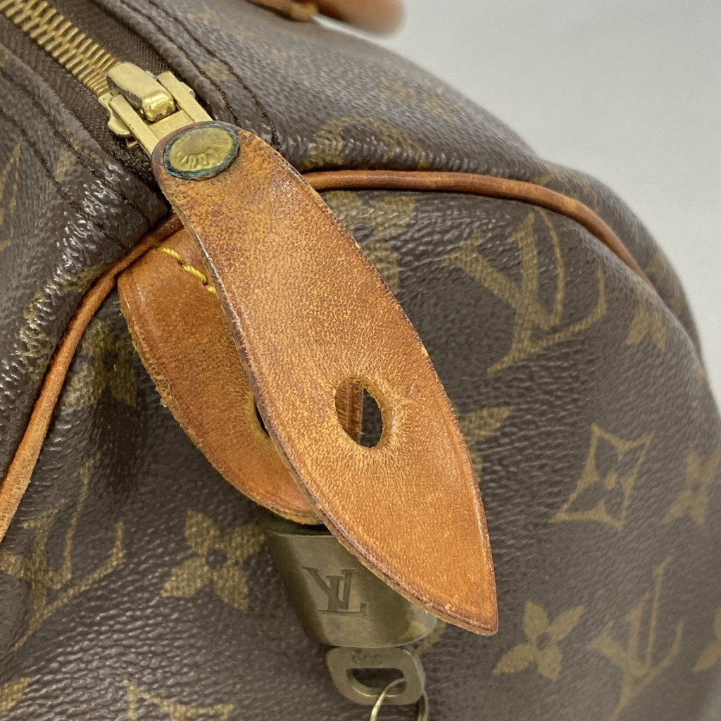 Louis Vuitton Handbag Monogram Speedy 30 Brown — view 7