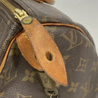Louis Vuitton Handbag Monogram Speedy 30 Brown — view 7