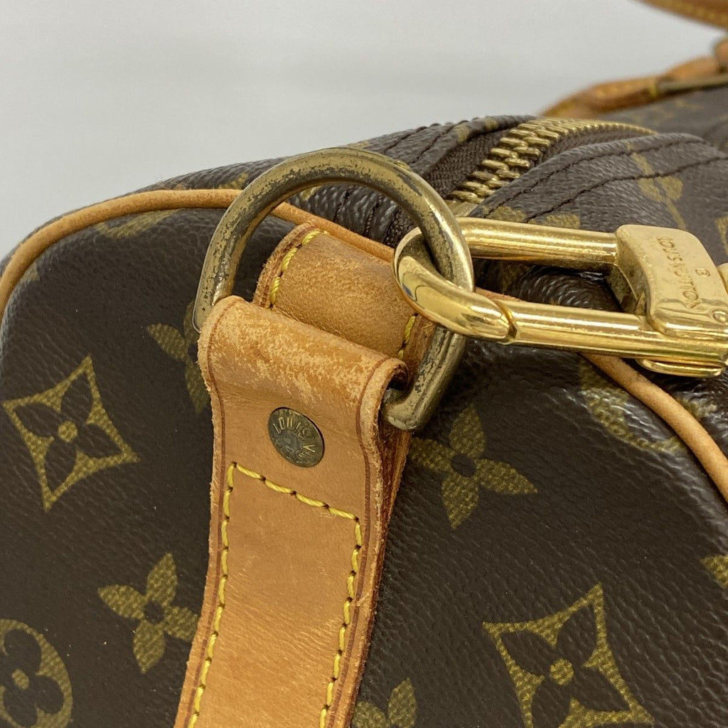 Louis Vuitton Boston Bag Monogram Keepall Bandouliere 60 Brown — view 7