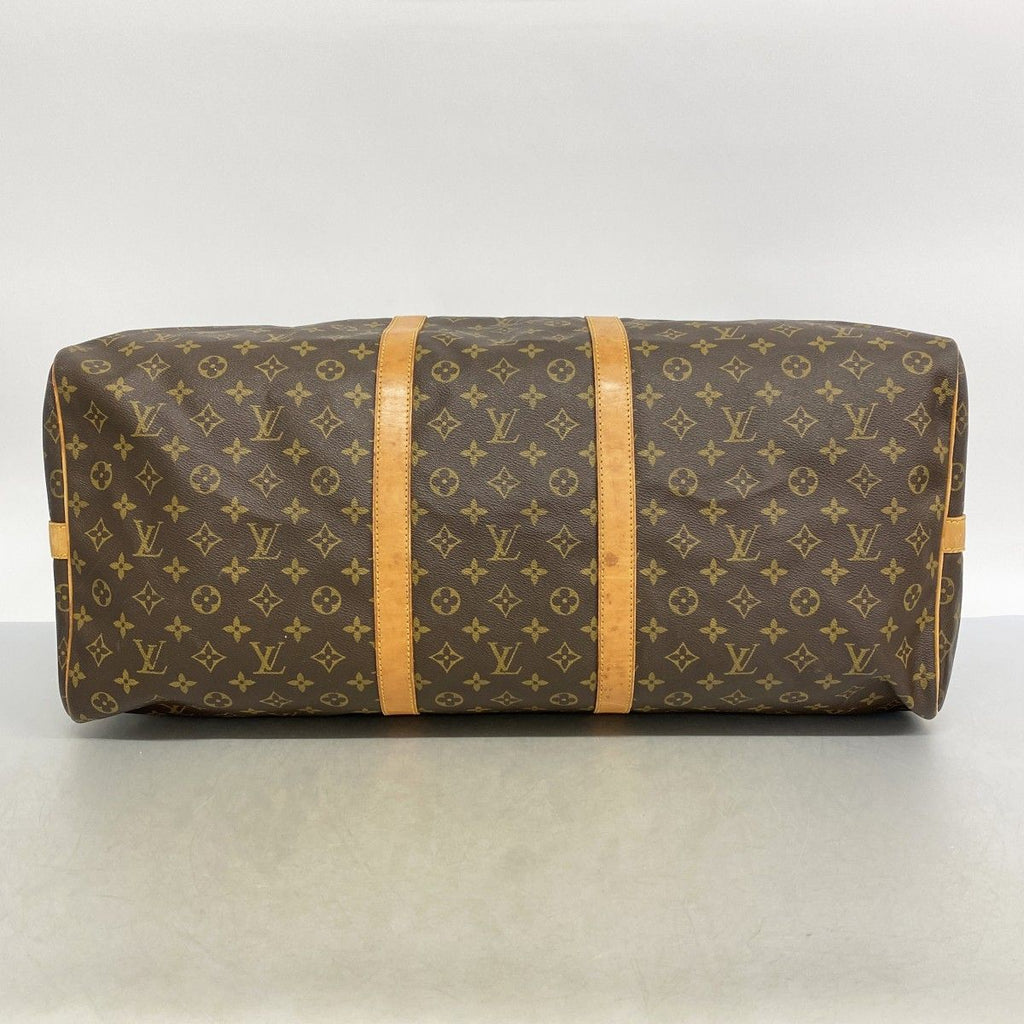 Louis Vuitton Boston Bag Monogram Keepall Bandouliere 60 Brown — view 3