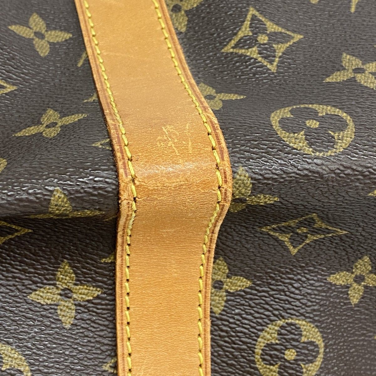 Louis Vuitton Boston Bag Monogram Keepall Bandouliere 60 Brown — view 6