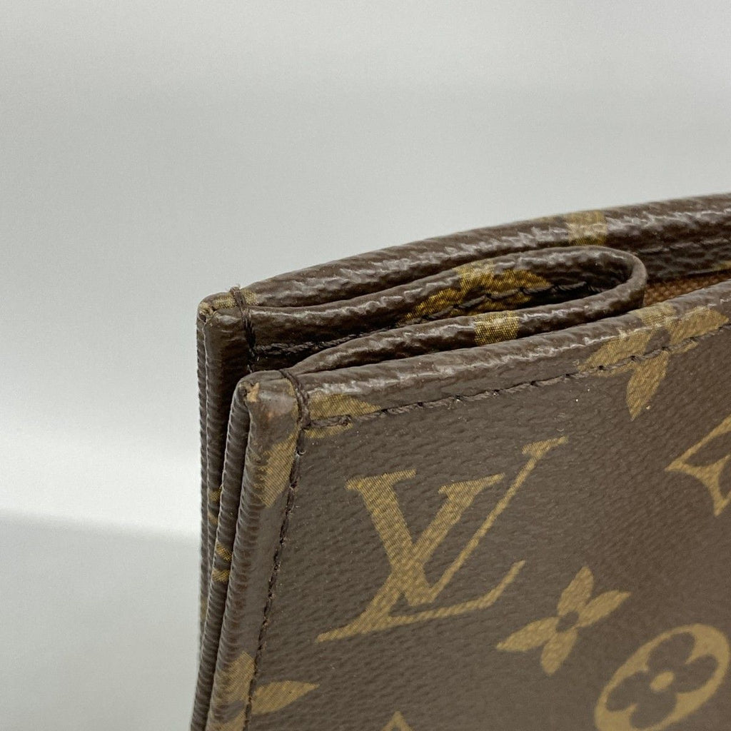 Louis Vuitton Tote Monogram Sac Plat Brown — view 7