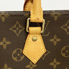 Louis Vuitton Tote Monogram Sac Plat Brown — view 9