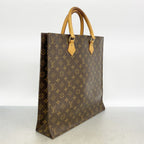 Louis Vuitton Tote Monogram Sac Plat Brown — view 2