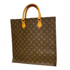 Louis Vuitton Tote Monogram Sac Plat Brown