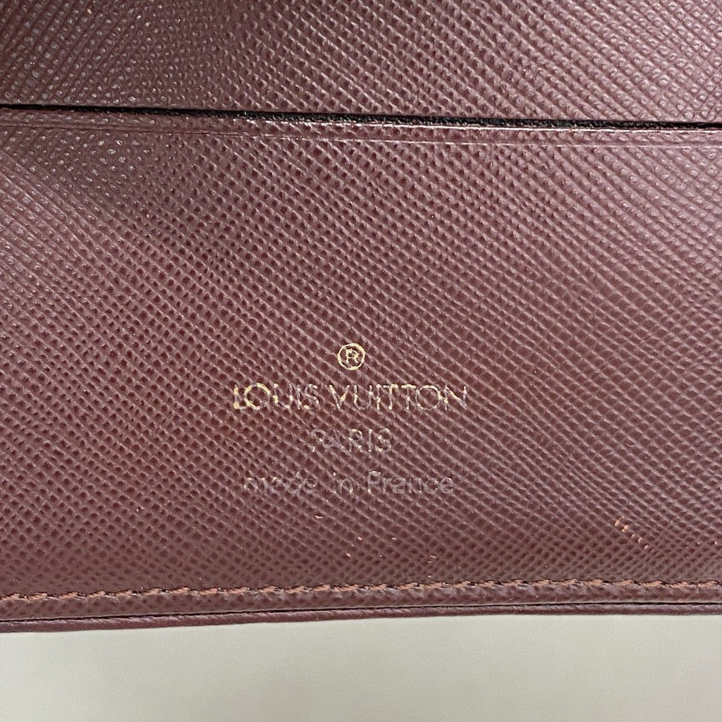 Louis Vuitton Trifold Wallet Monogram Mini Portobiert Cles Cerise — view 4