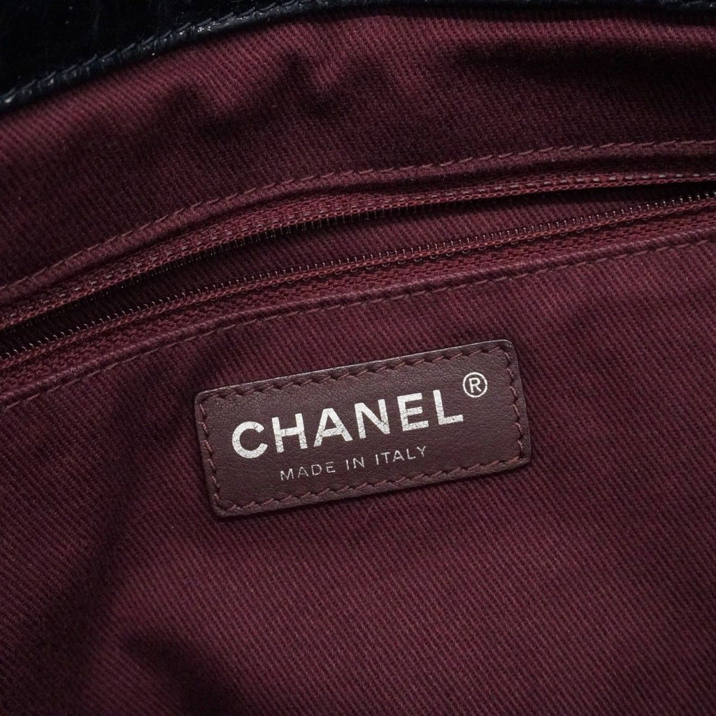 Chanel Tote Quilted in the Mix Leather Gray Silver 2-Way — view 5