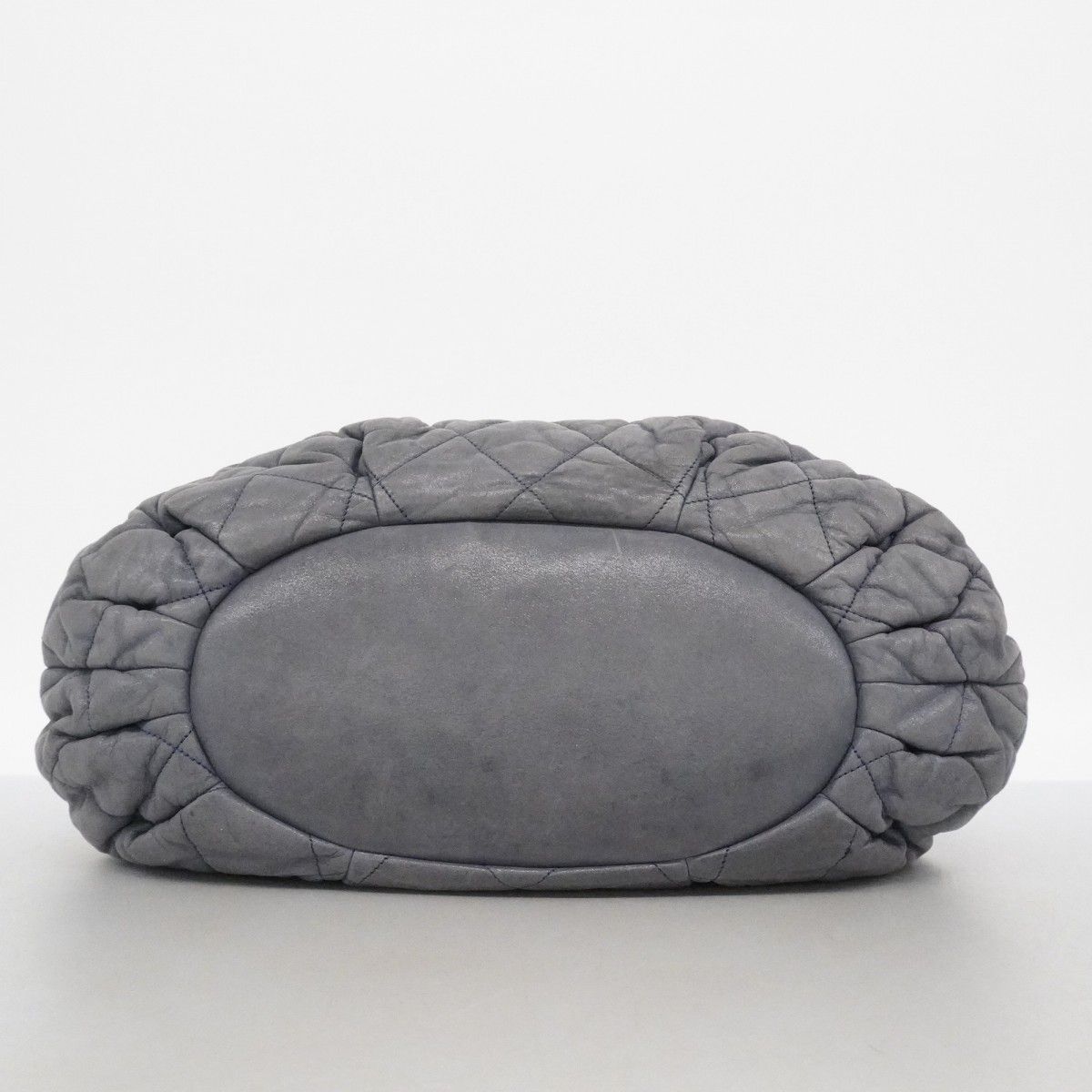 Chanel Tote Quilted in the Mix Leather Gray Silver 2-Way — view 3