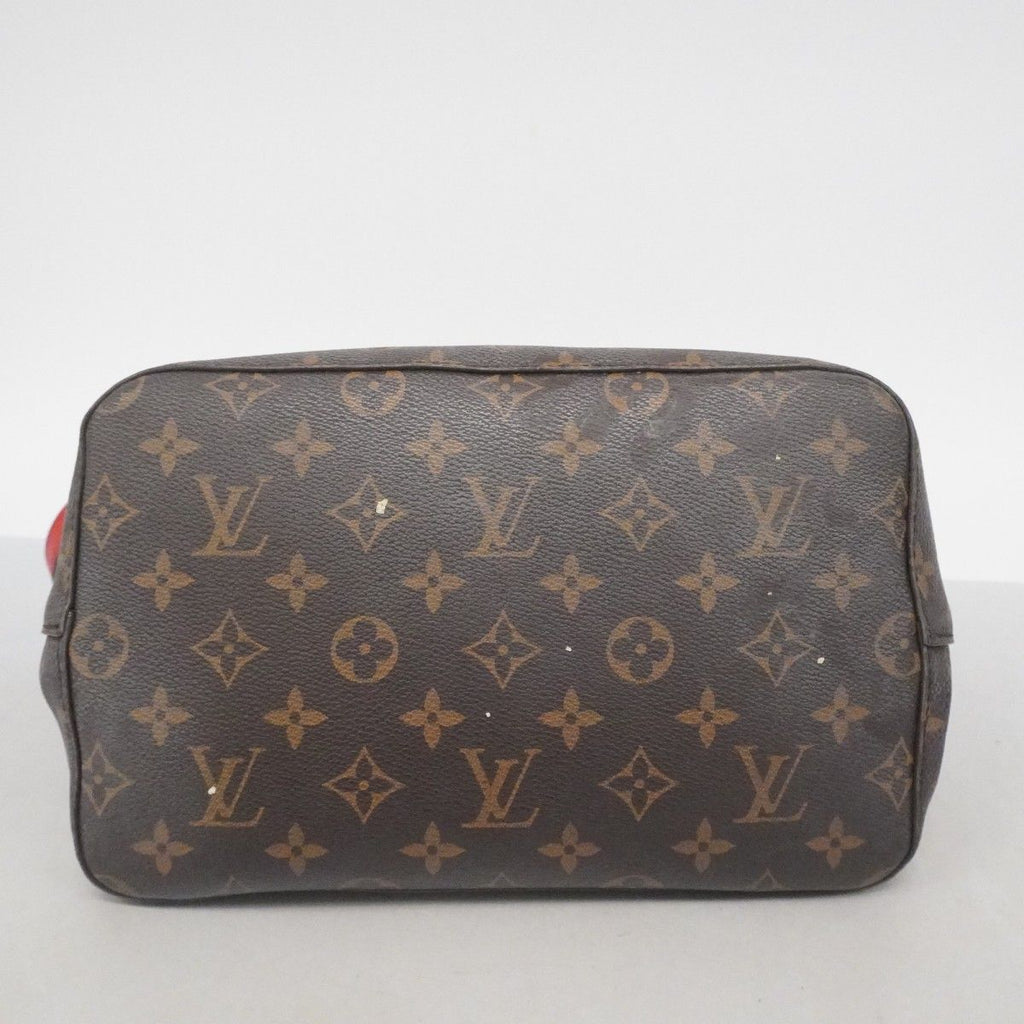 Louis Vuitton Shoulder Bag Monogram Neo Noe MM Brown Coquelicot — view 3