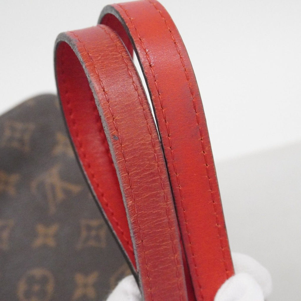 Louis Vuitton Shoulder Bag Monogram Neo Noe MM Brown Coquelicot — view 9