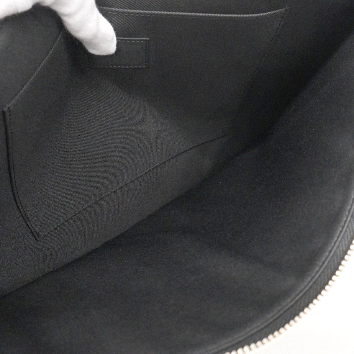 Louis Vuitton Clutch Damier Graphite Christopher Nemes Collaboration Pochette — view 4