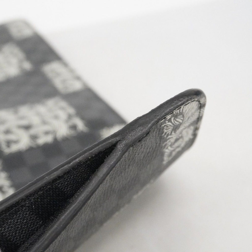 Louis Vuitton Clutch Damier Graphite Christopher Nemes Collaboration Pochette — view 8