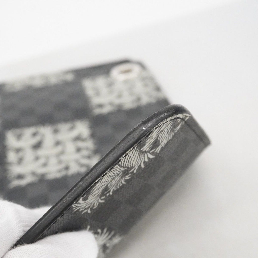 Louis Vuitton Clutch Damier Graphite Christopher Nemes Collaboration Pochette — view 7