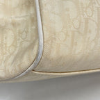 Dior Handbag Trotter Canvas Beige Silver — view 6