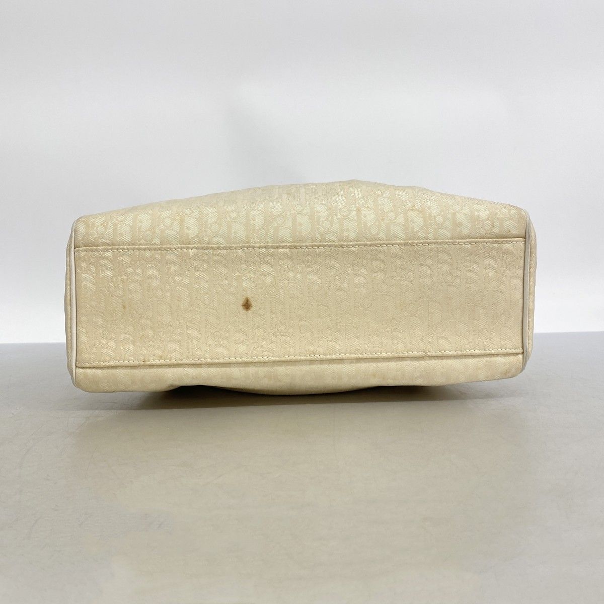 Dior Handbag Trotter Canvas Beige Silver — view 3