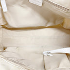 Dior Handbag Trotter Canvas Beige Silver — view 4