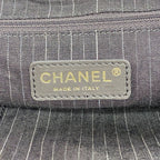Chanel Tote Calfskin Black Beige Gold 2-Way — view 5