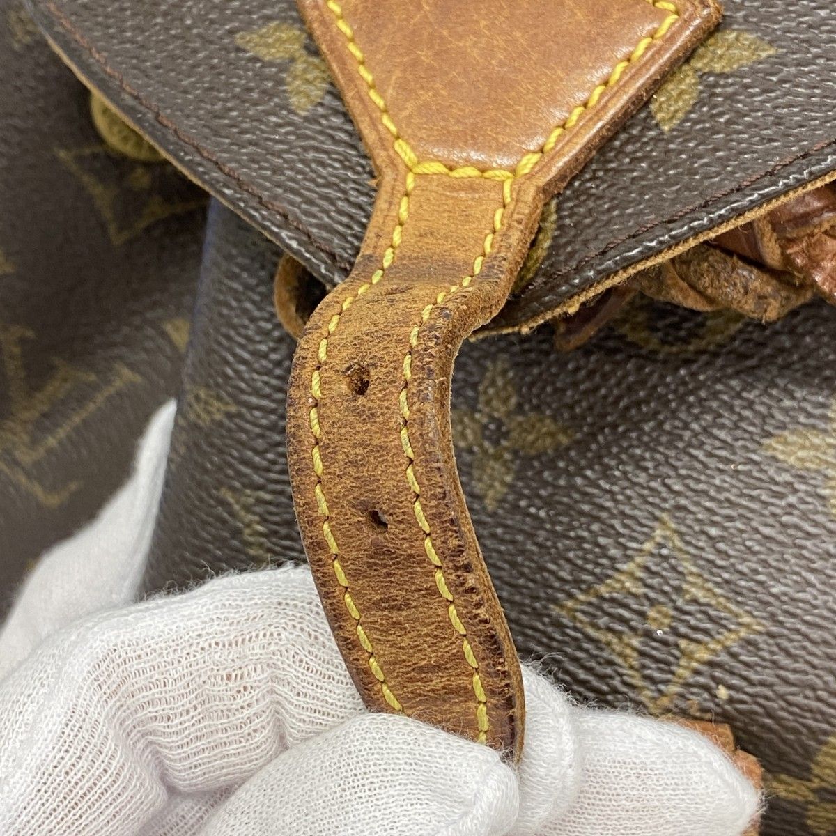 Louis Vuitton Backpack Monogram Mini Montsouris Brown — view 8