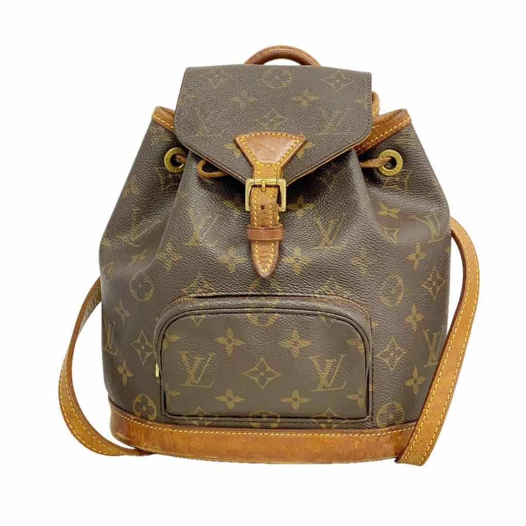 Louis Vuitton Backpack Monogram Mini Montsouris Brown
