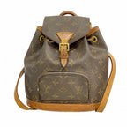 Louis Vuitton Backpack Monogram Mini Montsouris Brown