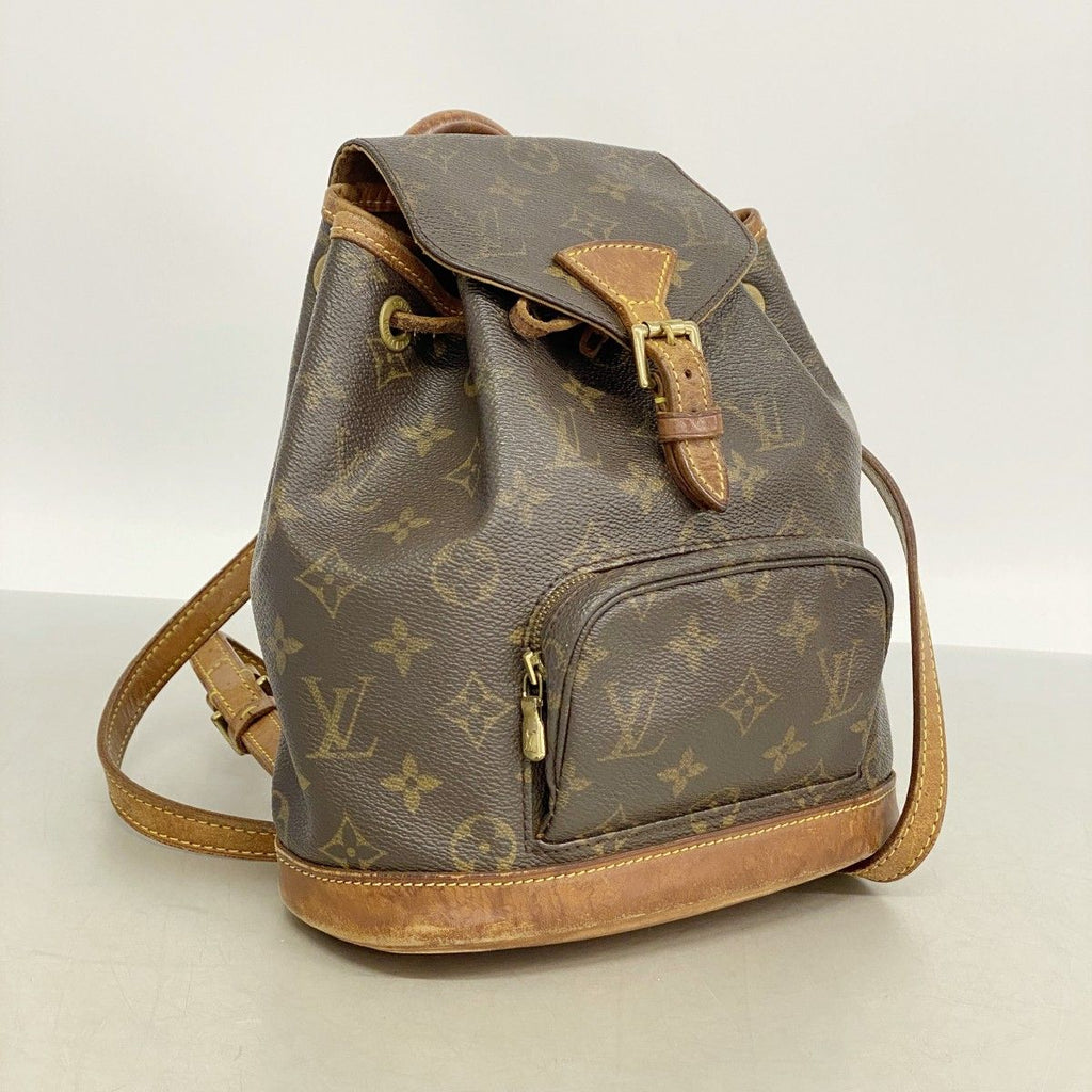 Louis Vuitton Backpack Monogram Mini Montsouris Brown — view 2