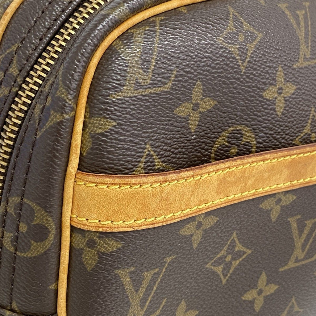 Louis Vuitton Shoulder Bag Monogram Reporter PM Brown — view 7