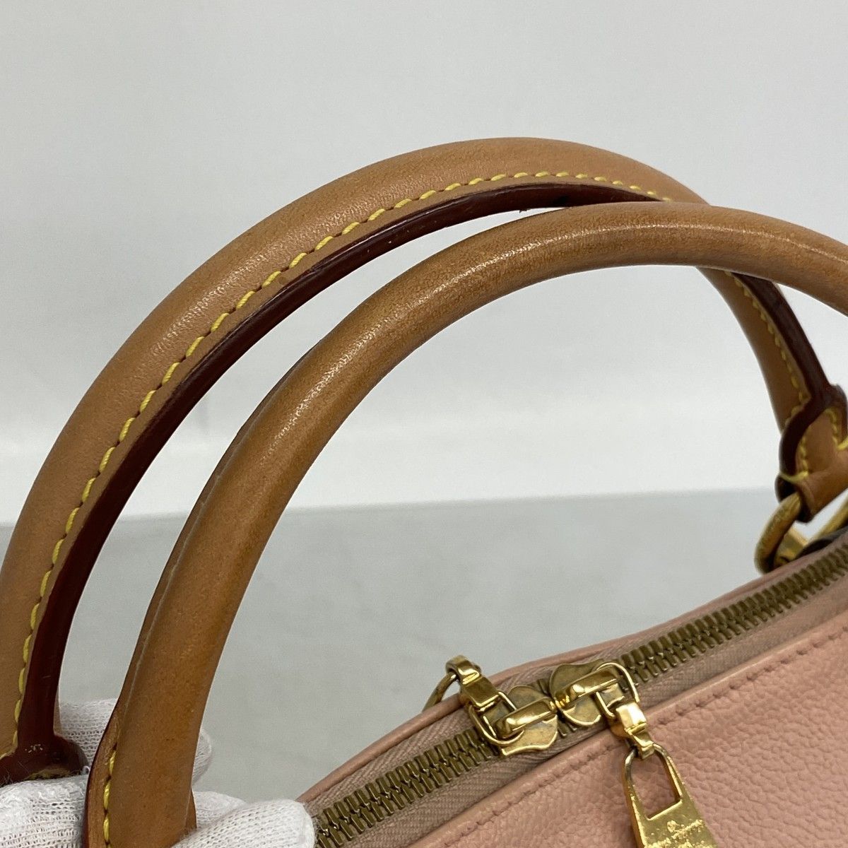 Louis Vuitton Handbag Monogram Tote BB Rose Poodle 2-Way — view 9