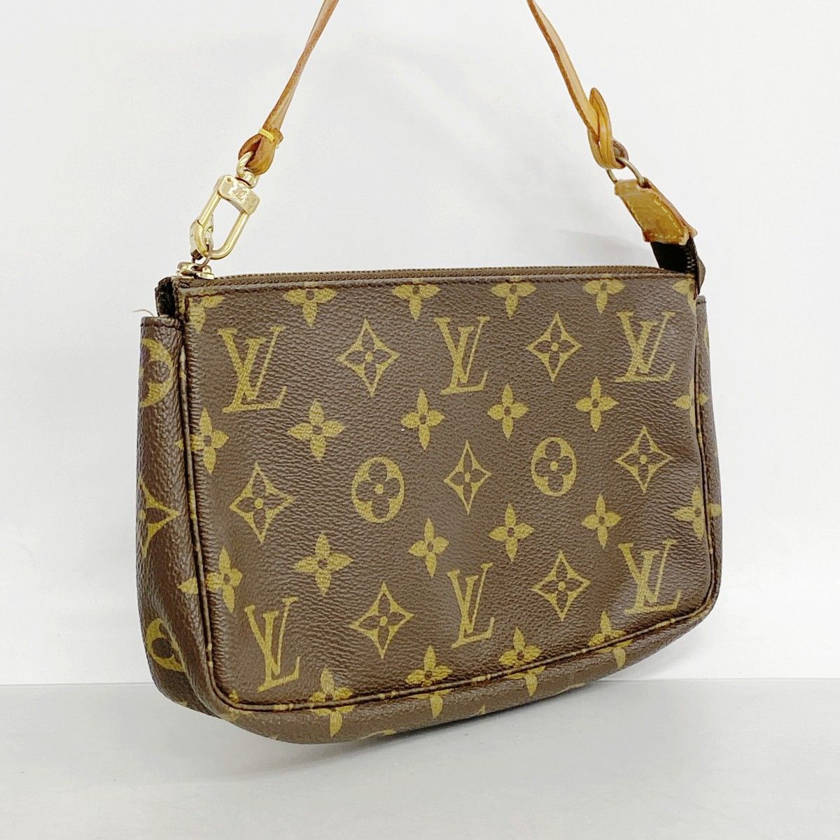 Louis Vuitton Pouch Monogram Pochette Brown — view 2