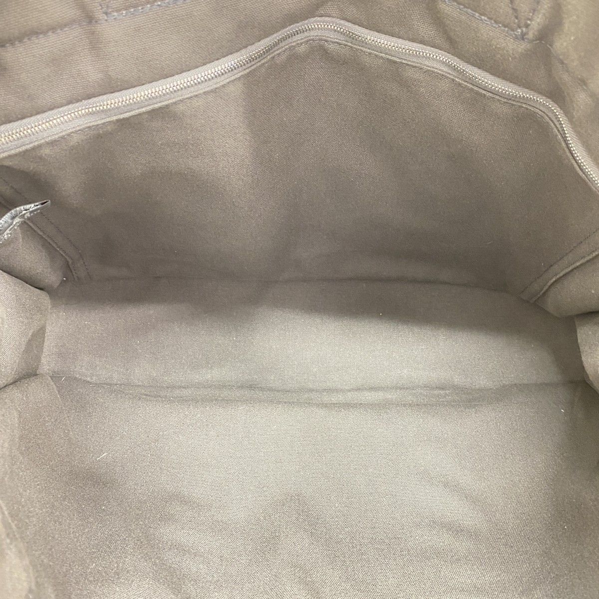 Hermes Tote Fourre Tout MM Canvas Gray Silver — view 4