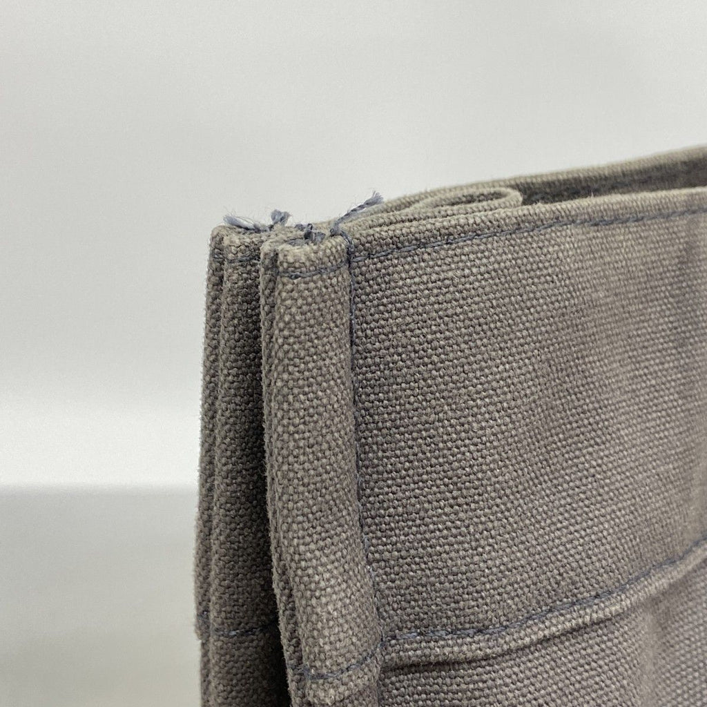 Hermes Tote Fourre Tout MM Canvas Gray Silver — view 7