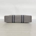 Hermes Tote Fourre Tout MM Canvas Gray Silver — view 3