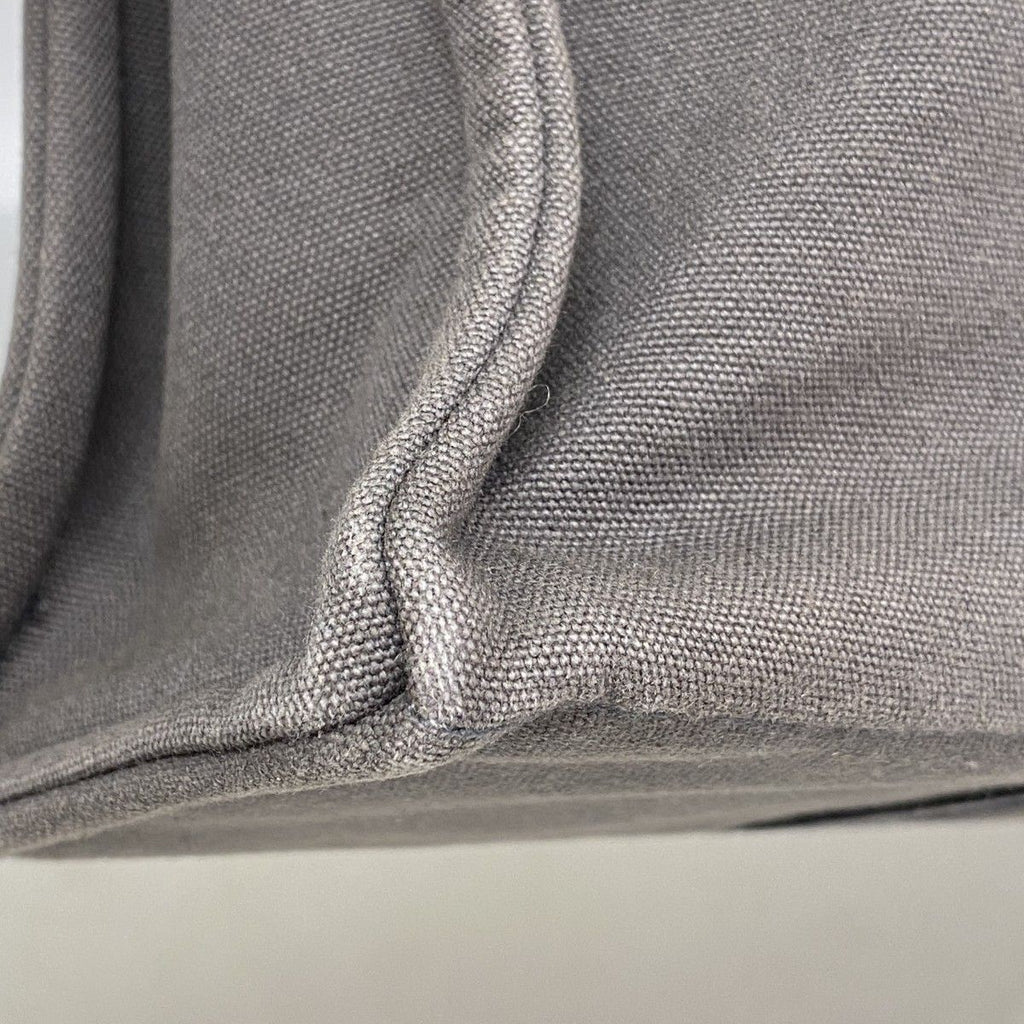 Hermes Tote Fourre Tout MM Canvas Gray Silver — view 6