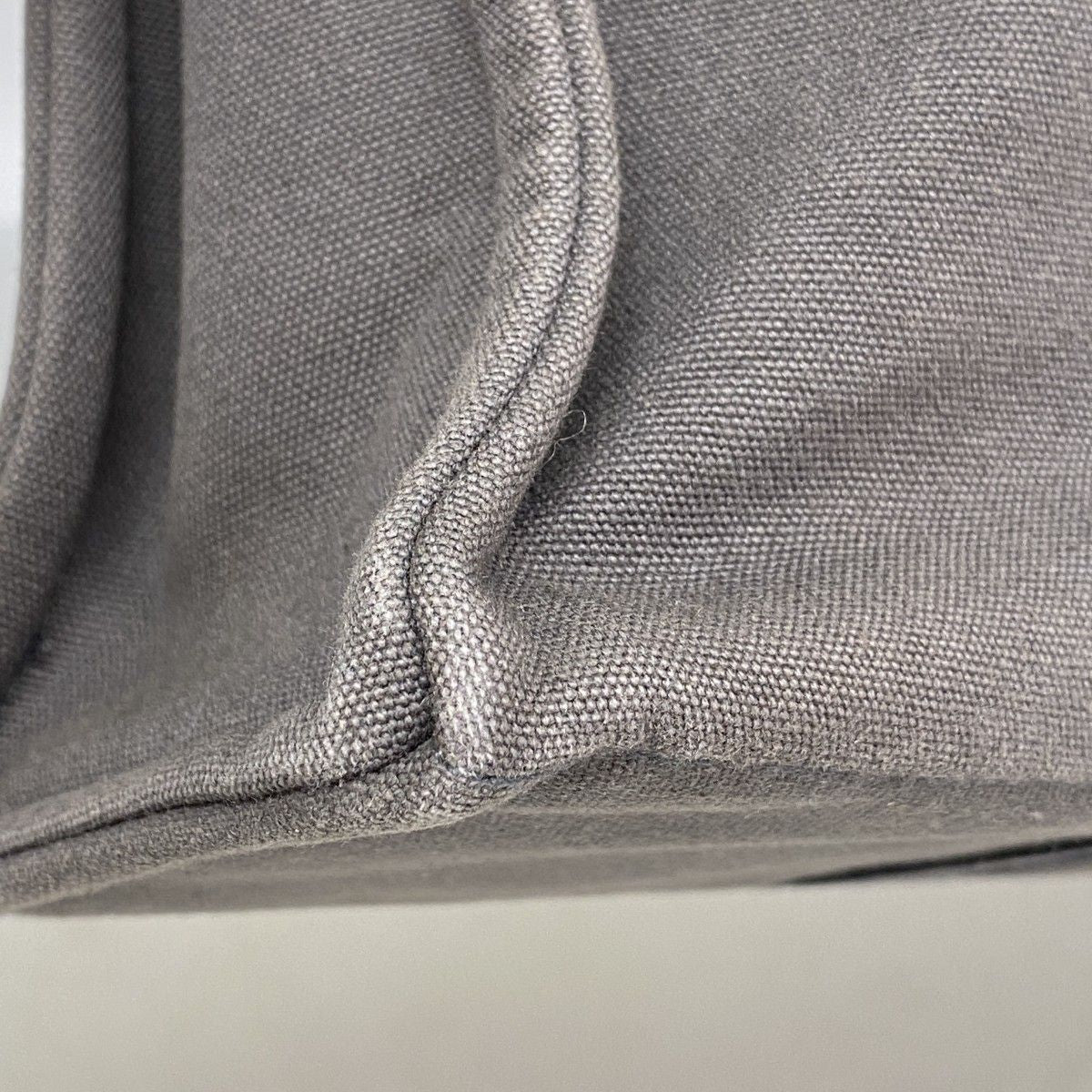 Hermes Tote Fourre Tout MM Canvas Gray Silver — view 6