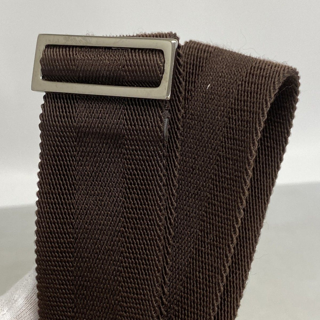 Gucci Shoulder Bag GG Canvas Brown Silver — view 9