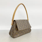 Louis Vuitton Shoulder Bag Monogram Mini Looping Brown — view 2