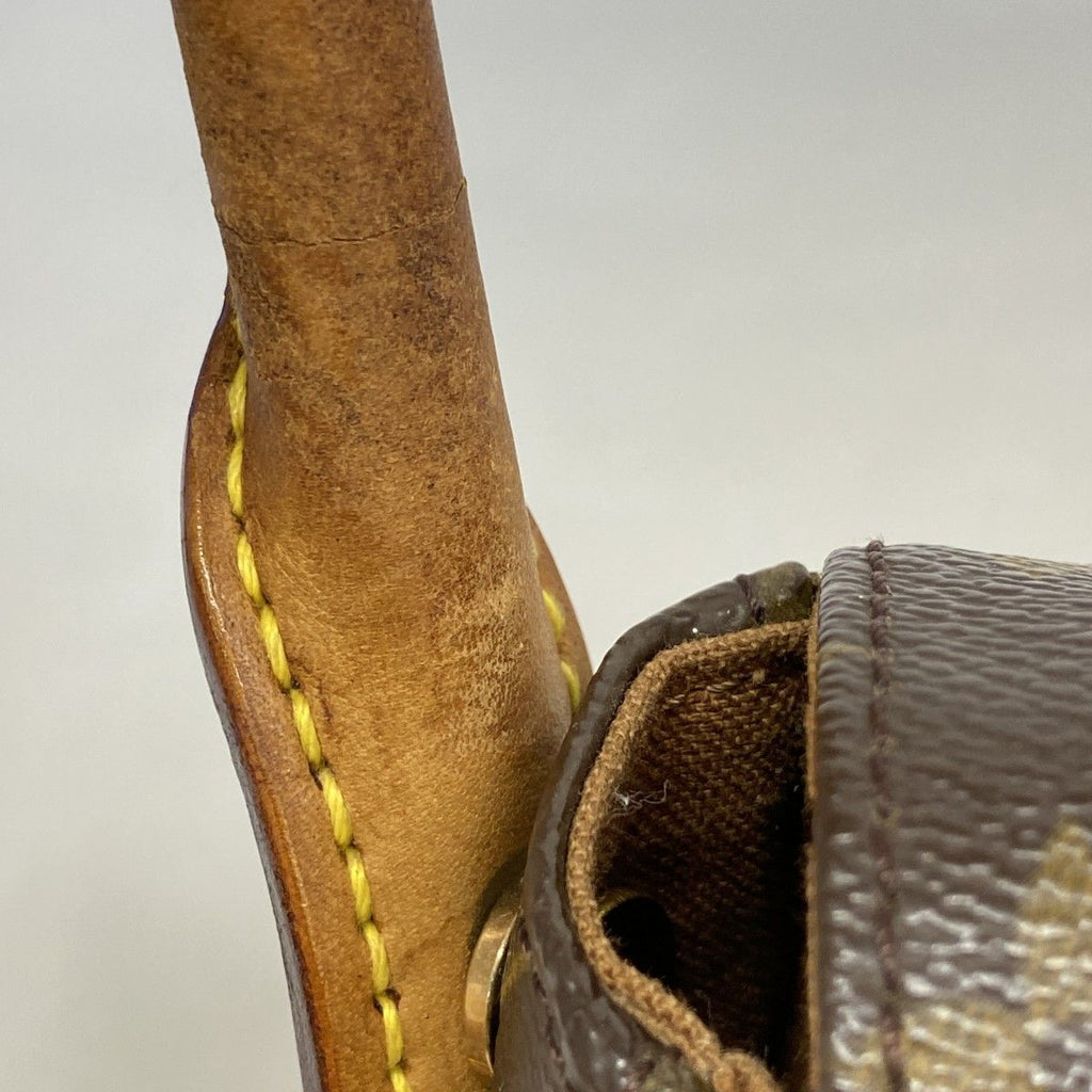 Louis Vuitton Shoulder Bag Monogram Mini Looping Brown — view 9