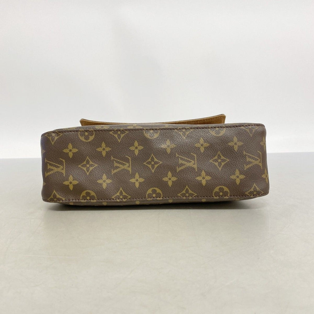 Louis Vuitton Shoulder Bag Monogram Mini Looping Brown — view 3
