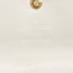 Louis Vuitton Trifold Wallet Suhali Porte Tresor International Blanc — view 4