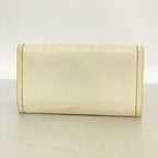 Louis Vuitton Trifold Wallet Suhali Porte Tresor International Blanc — view 8