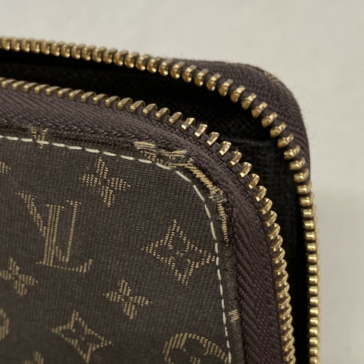 Louis Vuitton Wallet Monogram Mini Lin Zippy Ebene — view 6